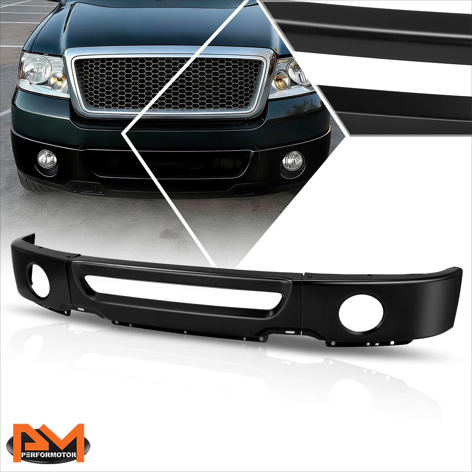 Tape-On Side Window Visors for Ford F-150 F-250 (1997–2004)