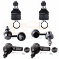 Set of 6 Front Lower Ball Joints for Honda Civic (2002–2004)