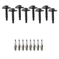 Set of 8 Ignition Coils & NGK Spark Plugs for Audi A6 Quattro S6 4.2 V8 (2002–2005)