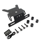 Rear License Plate Holder Frame with Light for Suzuki SV650 (2016-2021)