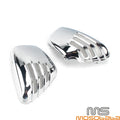 Ribbed Battery Side Panels Covers for Yamaha Virago XV700-1100