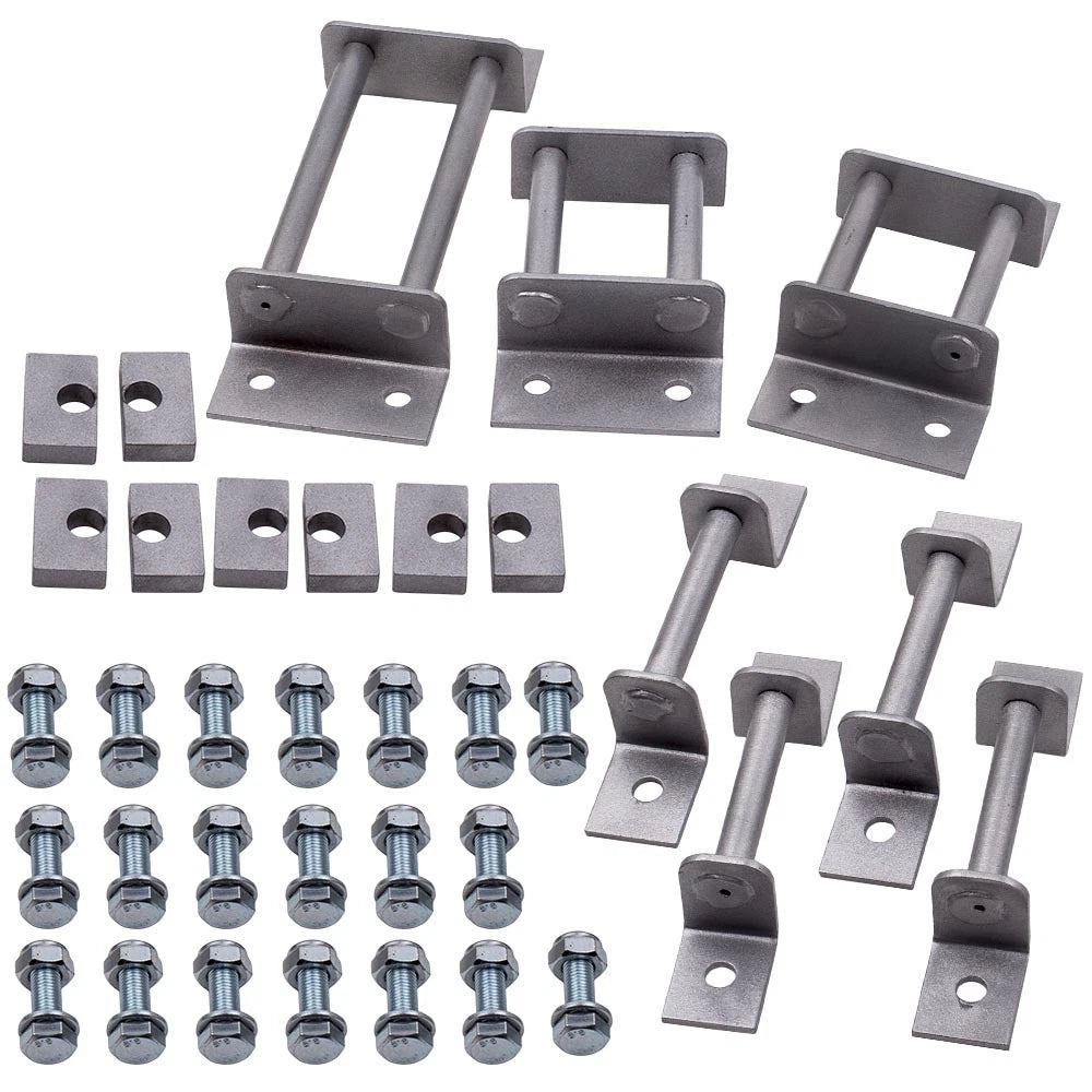 3rd Row Seat Brackets w/ Strikers & Bolts for Chevrolet Tahoe/Yukon (2000–2014)