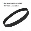 Performance Gilmer Belt 43.5" x 1.5" for Heavy Duty Applications (RHD)