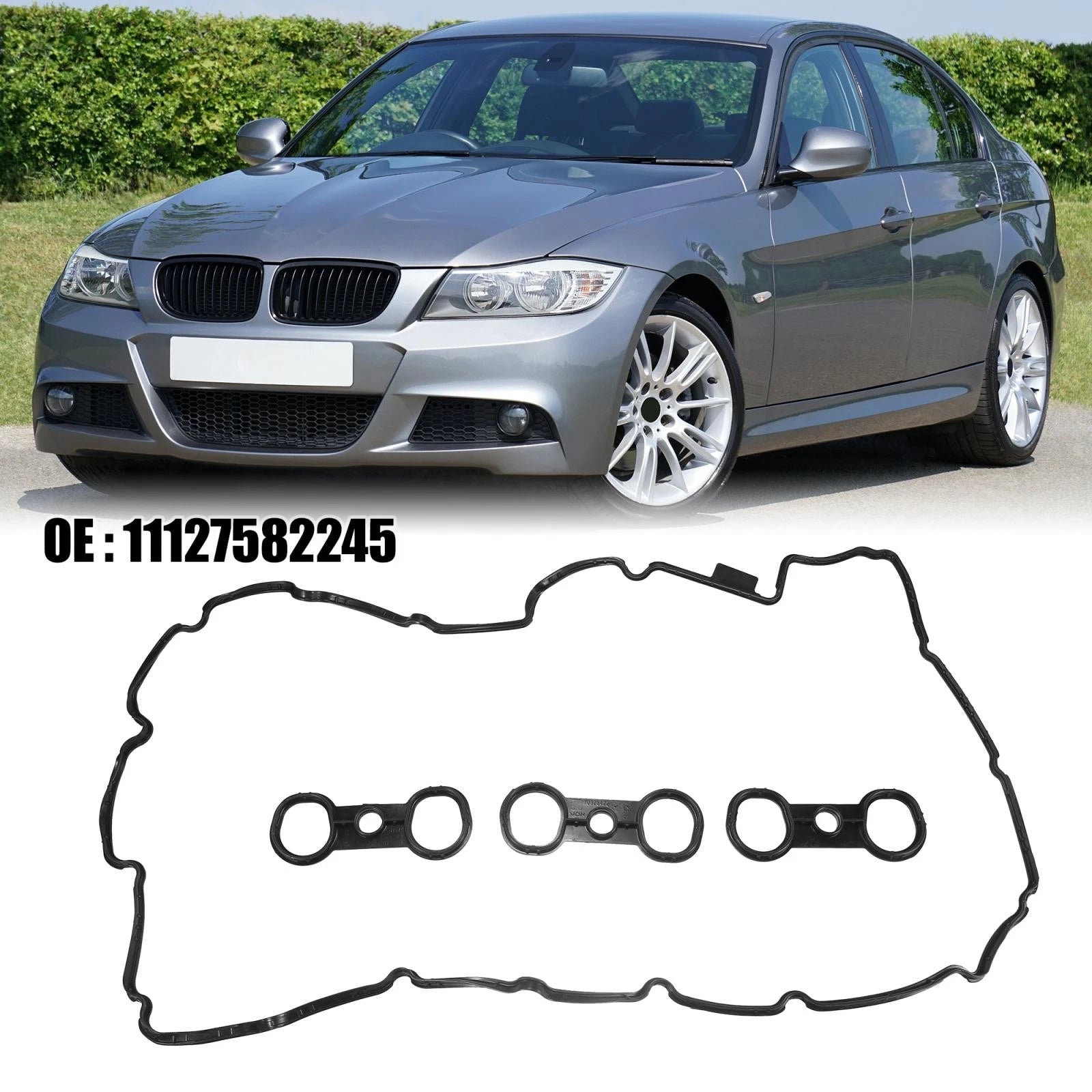 Valve Cover Gasket Set for BMW Z4 X3 323i X5 328i 128i 528i 528xi (2003–2016) 11127582245