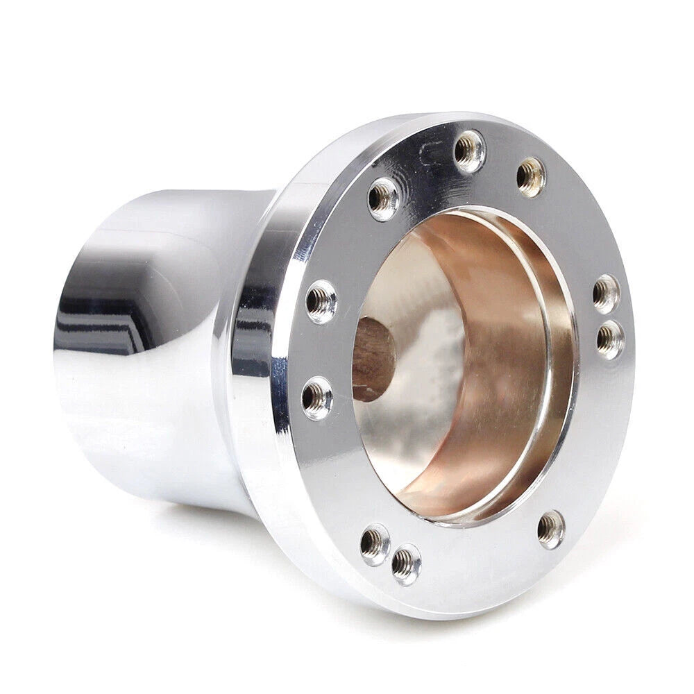 Silver Aluminum Steering Wheel Hub Adapter for Club Car Precedent