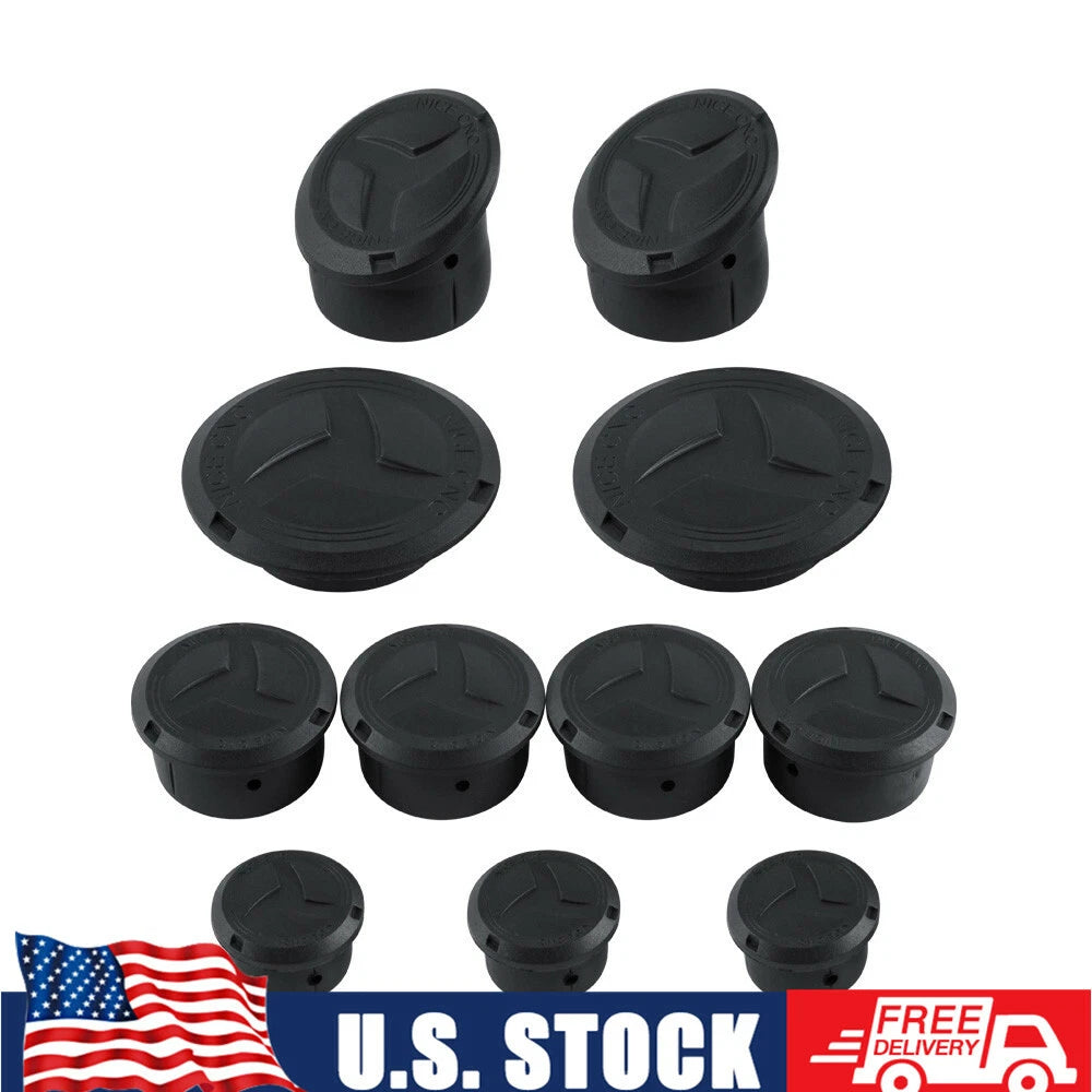 11PCS Frame Hole Caps for BMW R1250GS/R1250GS Adventure (2019–2023)