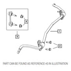 Rear Suspension Stabilizer Bar Link Kit for Dodge Durango (2011–2023)