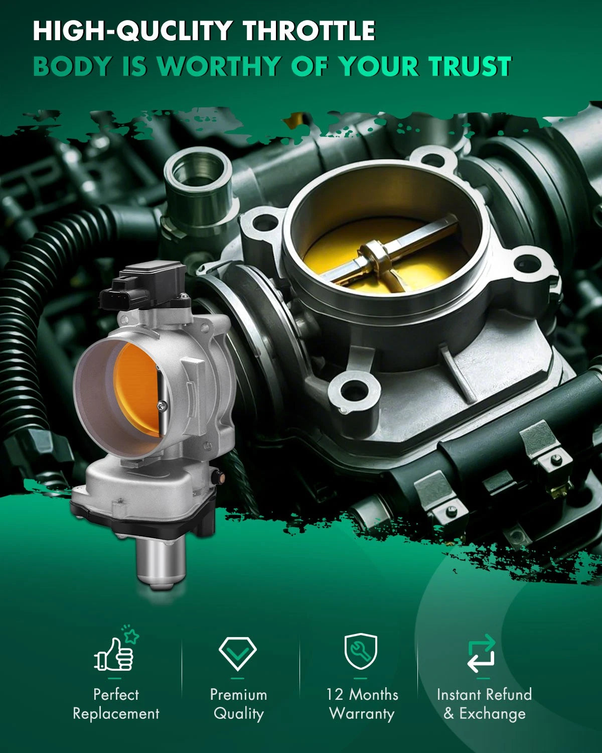 Throttle Body for Ford F-150 Expedition 5.4L (2004–2010)