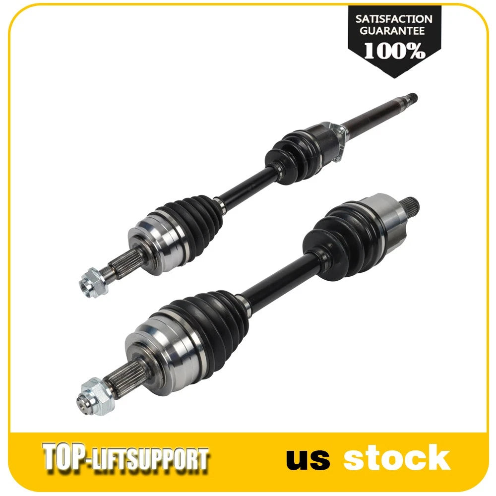 2X CV Axle Shaft for Jeep Renegade, Fiat 500X (2016–2021) Front FWD