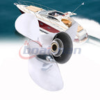 Stainless Steel Propeller 13 1/4x17 for Suzuki Outboard DF 50-140 HP (N/A)