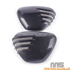 Ribbed Battery Side Panel Covers for Triumph Bonneville Street Twin/Cup 900