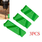 3PCS Drill Bit Sharpener Jig for Precise Angle Grinding (90, 118, 135 Degrees)