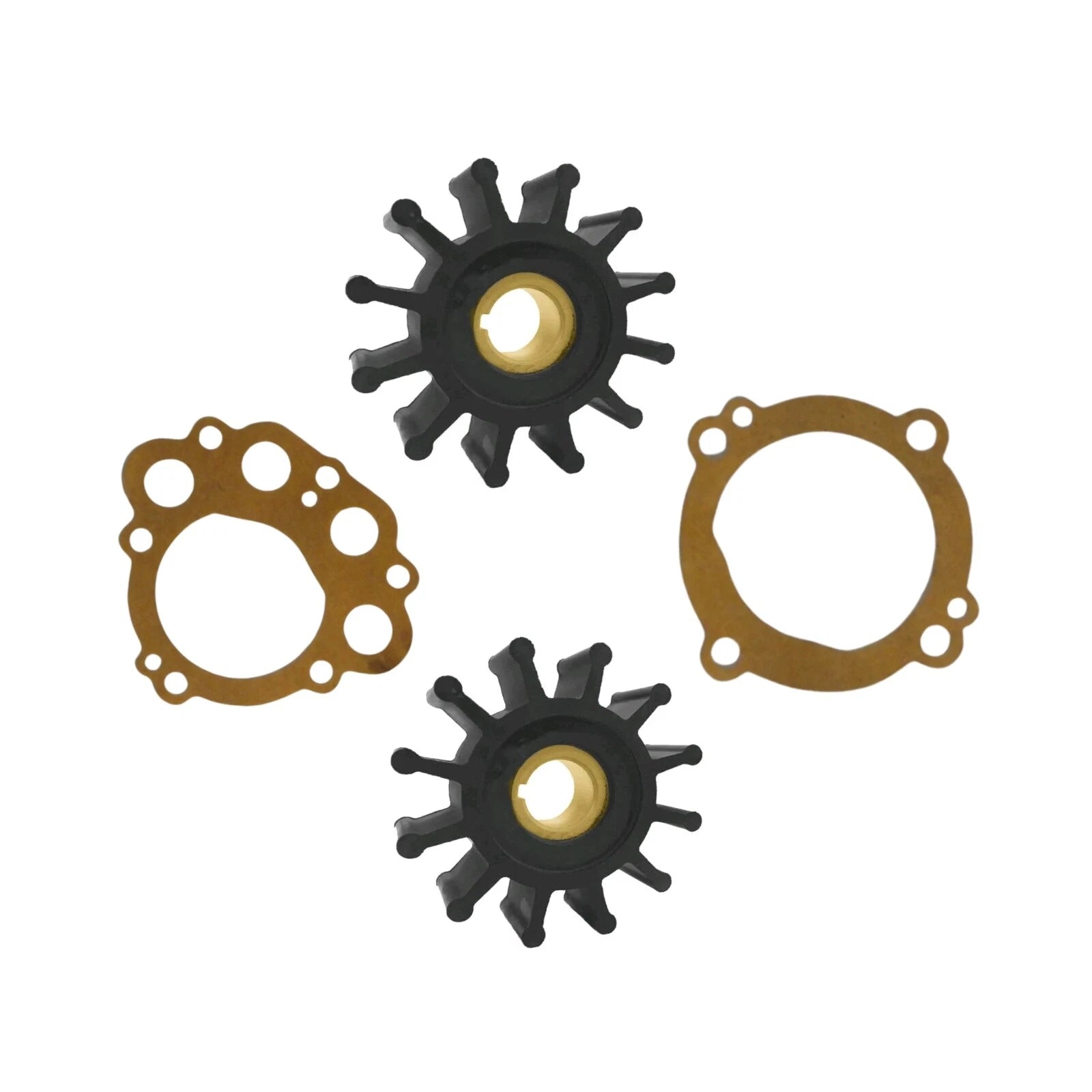 Sea Water Pump Impeller Repair Kit for Sherwood 10077K L9910G (10077K)