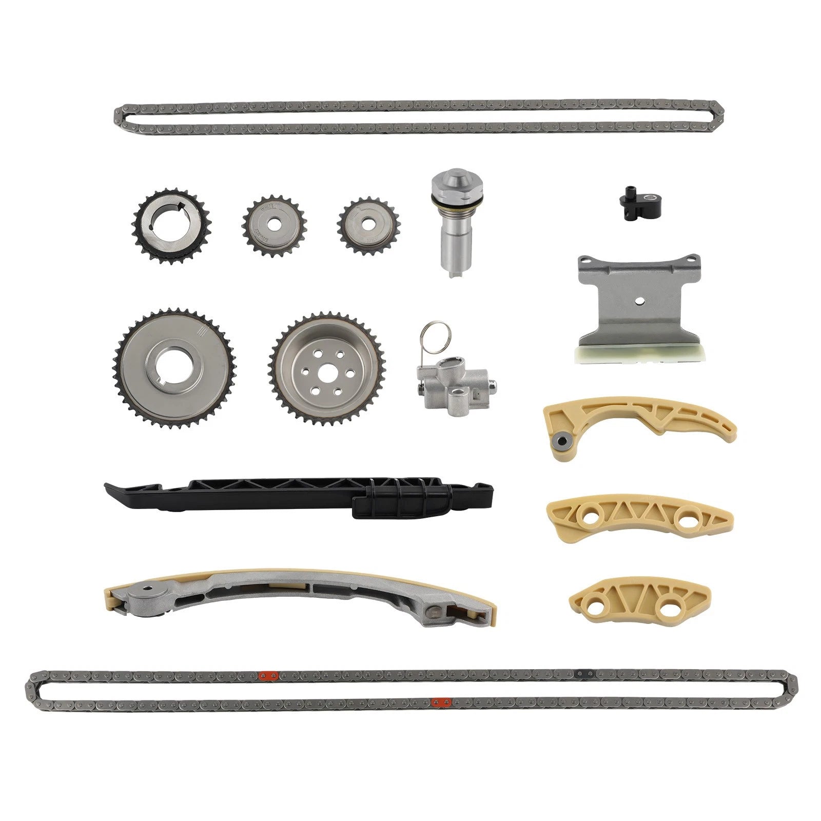 Engine Timing Chain Kit for Chevrolet Malibu Equinox GMC Buick 2.4L (2008–2015)