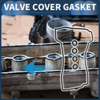 Valve Cover Gasket Set for Mercedes-Benz C220 (1994–1997) 1110100430