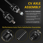 CV Axle Front for Polaris General 1000 (2015–2019)