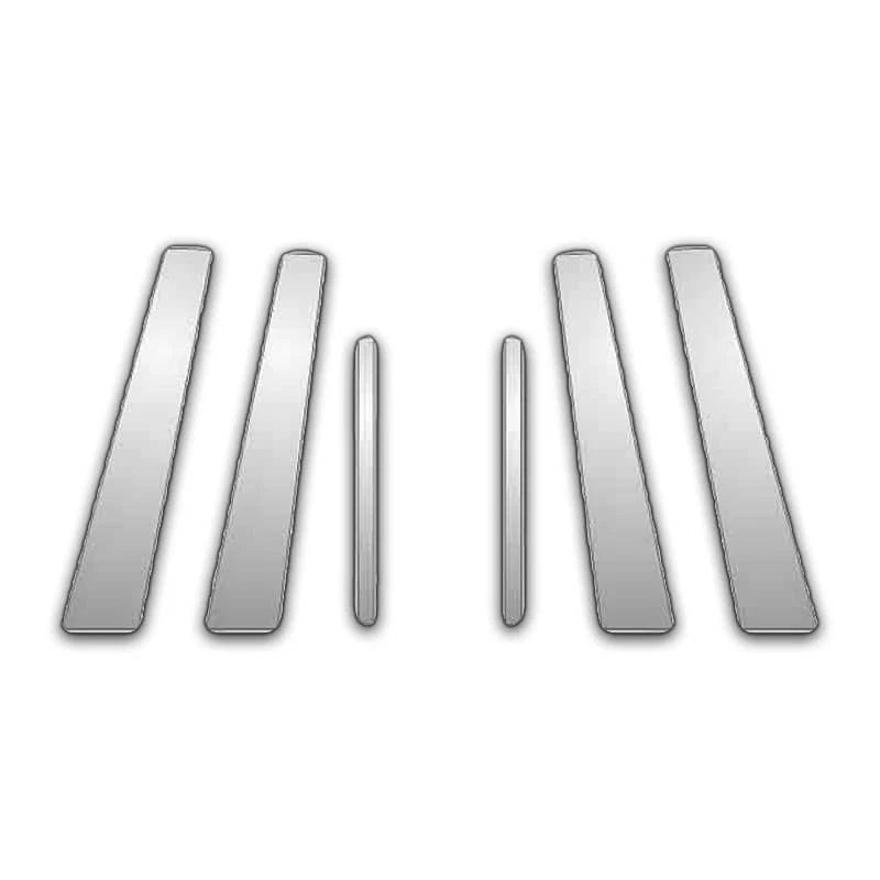 6Pc Chrome Pillar Post Covers for 97-03 Lexus Rx 300 - Upgrade Your Auto P3965