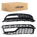 Set of 2 Front Bumper Fog Lamp Grille Covers for Audi A5 S-line S5 (2013–2017)