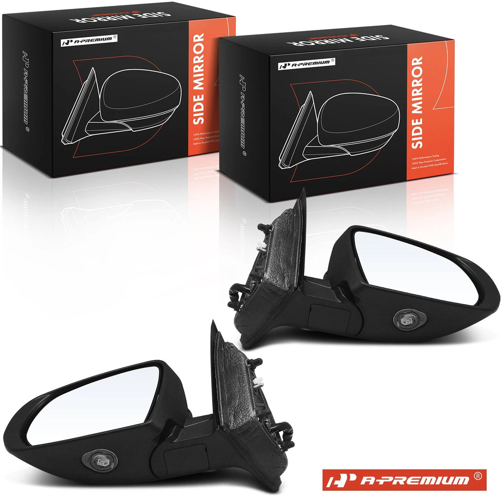 2X Power Adjust Mirrors with Power Folding for Jeep Cherokee (2014–2018)