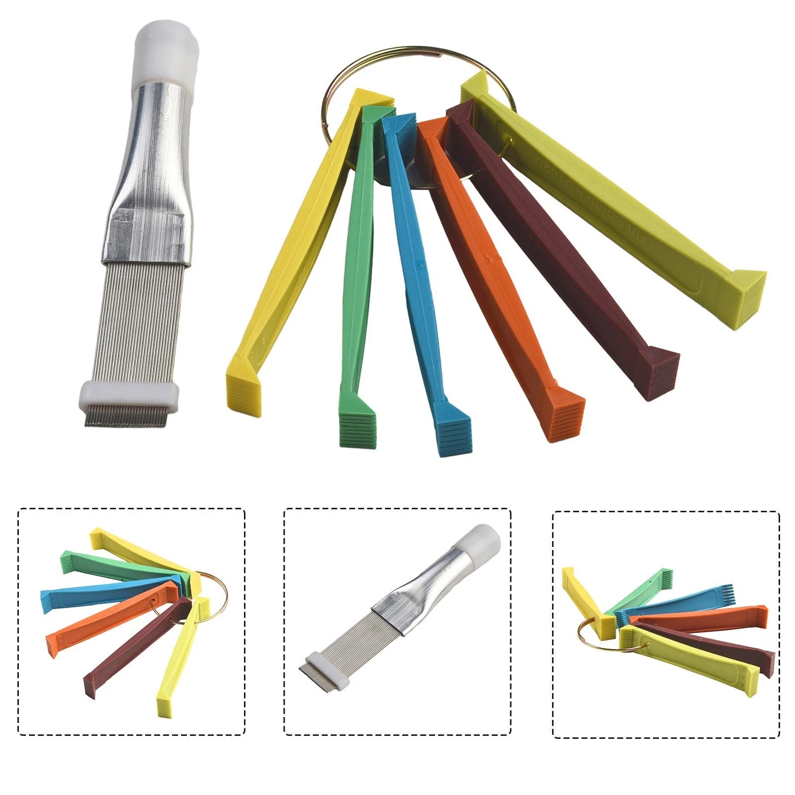 FCR6 Fin Comb Tool Set for Air Conditioner Maintenance (Homeowner's Toolkit)