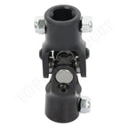 Universal Steering U-Joint Shaft for 9/16"-26 Spline (Black)