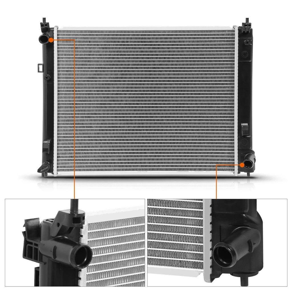 Aluminum Core Radiator for Nissan March/Versa (2012–2019) DPI-13303