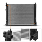 Aluminum Core Radiator for Nissan March/Versa (2012–2019) DPI-13303