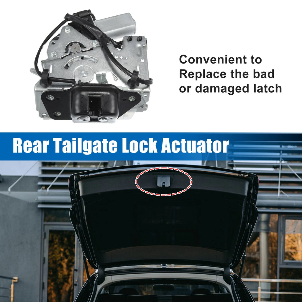 Rear Tailgate Lock Latch Actuator for Dodge Durango, Jeep Grand Cherokee (N/A)