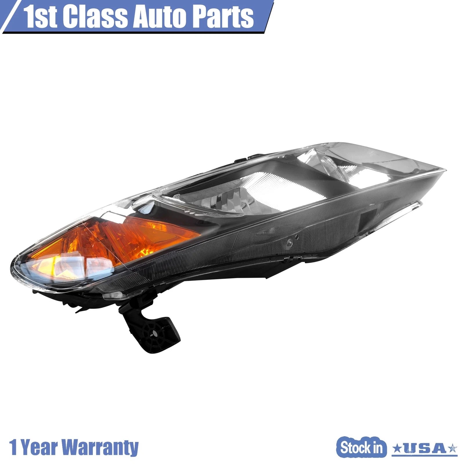 2X Halogen Headlight Assembly for Honda Civic (2006-2011)