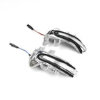 Clear Side Wing Mirror Turn Signal Light Lamp for Toyota Land Cruiser J300