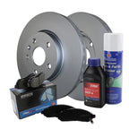 Front Brake Kit 321mm Rotors & Akebono ProACT Pads for Buick Chevrolet GMC