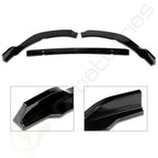 Front Bumper Lip for Toyota Camry LE (2019–2020) Glossy Black
