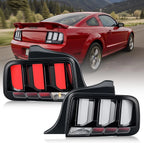 LED Tail Lights for Ford Mustang (2005–2009) - Turn Signal Brake Lamp Pair