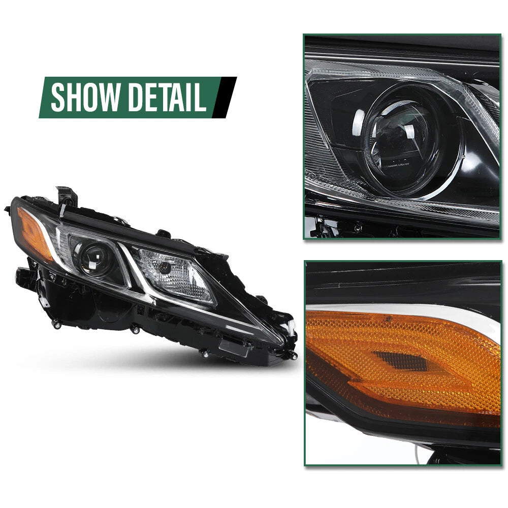 Projector Headlight Assembly for Toyota Camry (2018–2022)