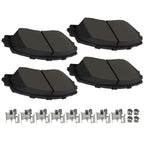Front Ceramic Brake Pads Set of 4 for Lexus HS250h (2010–2012) / Pontiac Vibe (2009–2010)