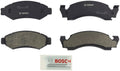 Front QuietCast Brake Pads with Hardware for Bosch BP375 (2010–2020)