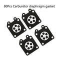 80Pcs Carburetor Diaphragm for Walbro 95-526, 95-526-9, 95-526-9-8