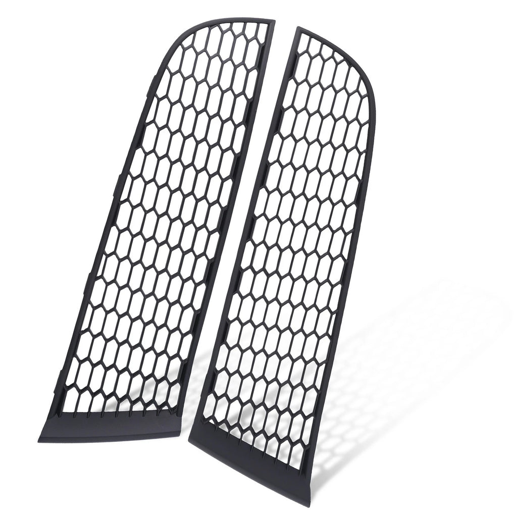 2X Front Bumper Fog Lamp Grille for BMW 740i 740Li 750i (2009–2015)