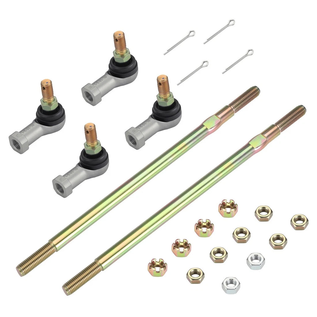 2Pcs Tie Rod End Kit 53521-VM6-680 for Honda Sportrax 90 TRX90EX TRX90X TRX125 (1990–2006)