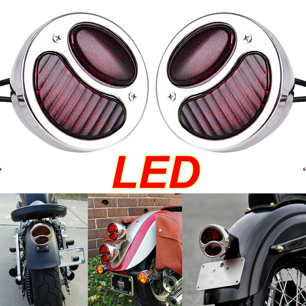 2 Duolamp LED Vintage Tail Lights for Ford Model A (1928–1931)