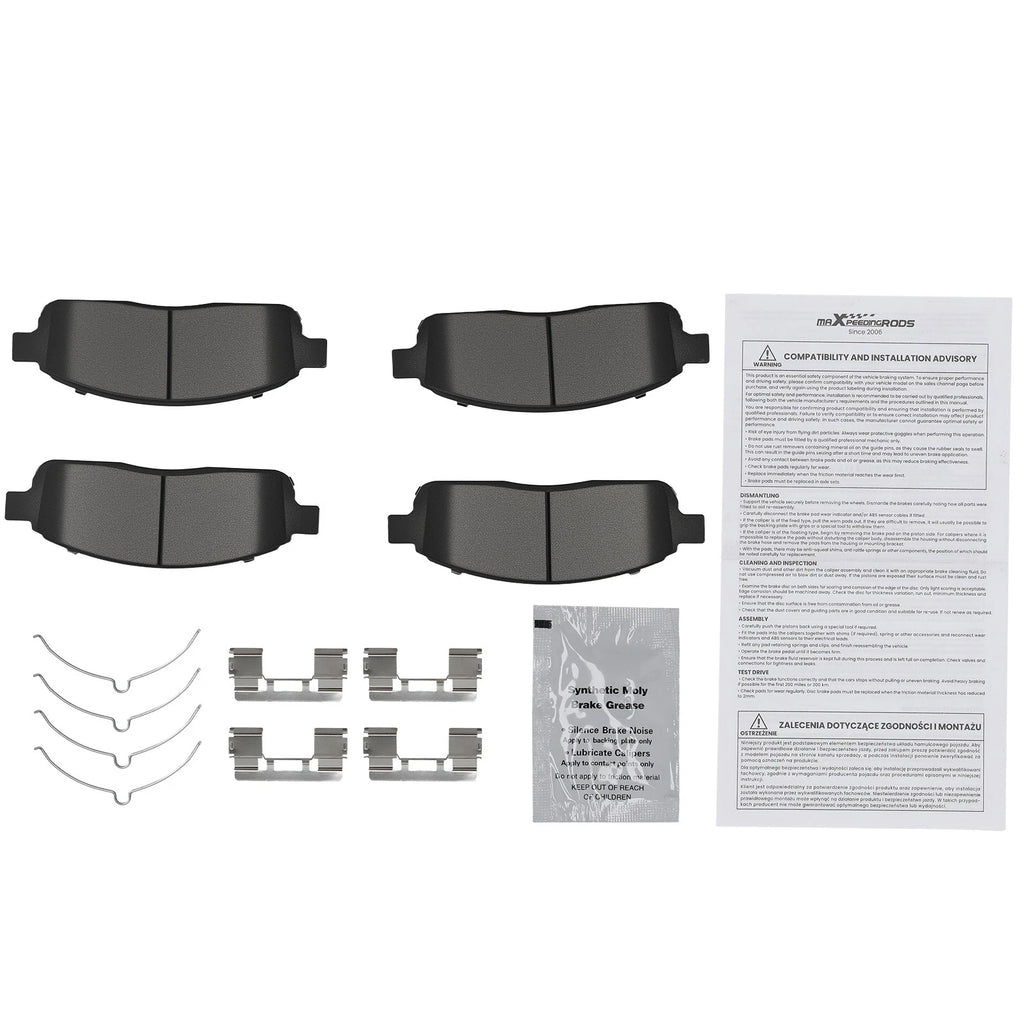 Front Brake Pads Kit for Ford F-150 (2004–2009)