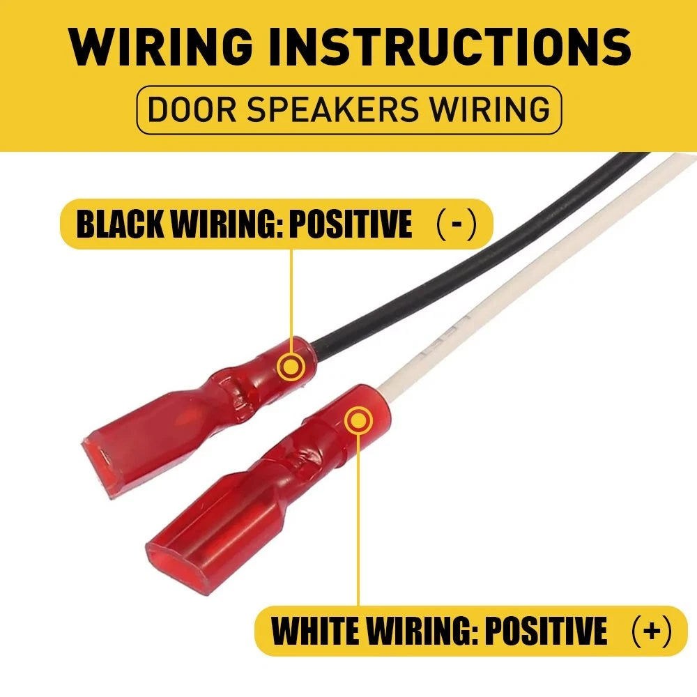 Door Speaker Wire Connector Harness Plug for Dodge Ram 1500 (2002–2020)