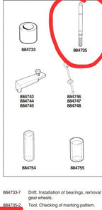 Special Tool for Volvo Penta 884735 (Marking Pattern Check)