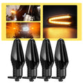 4X Front LED Turn Signal Lights for BMW G310R G310GS (2021–2025) Smoked