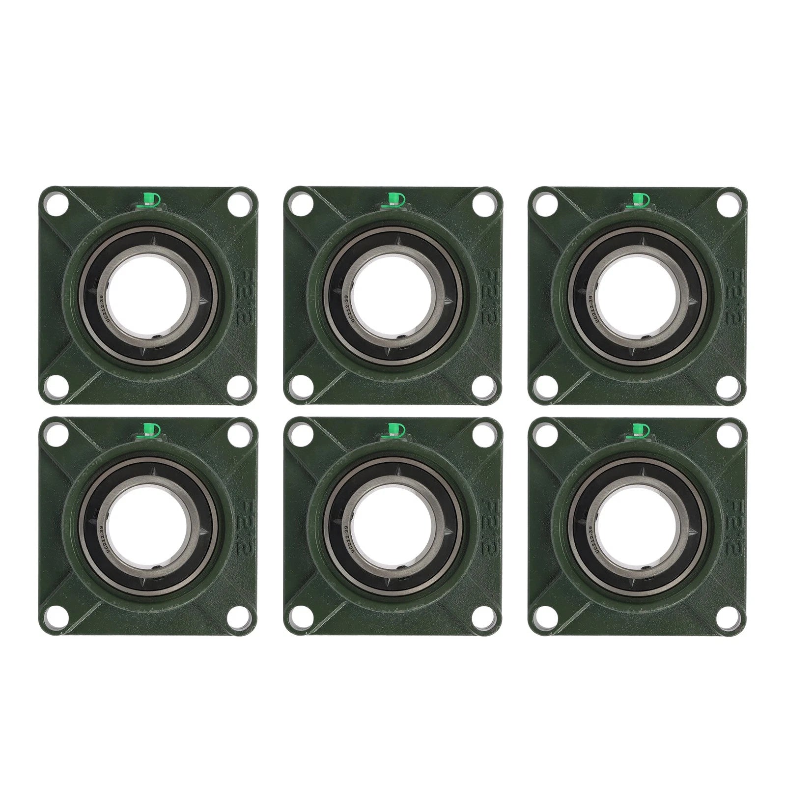 Set of 6 Self-Aligning Pillow Block Bearings for Various Applications