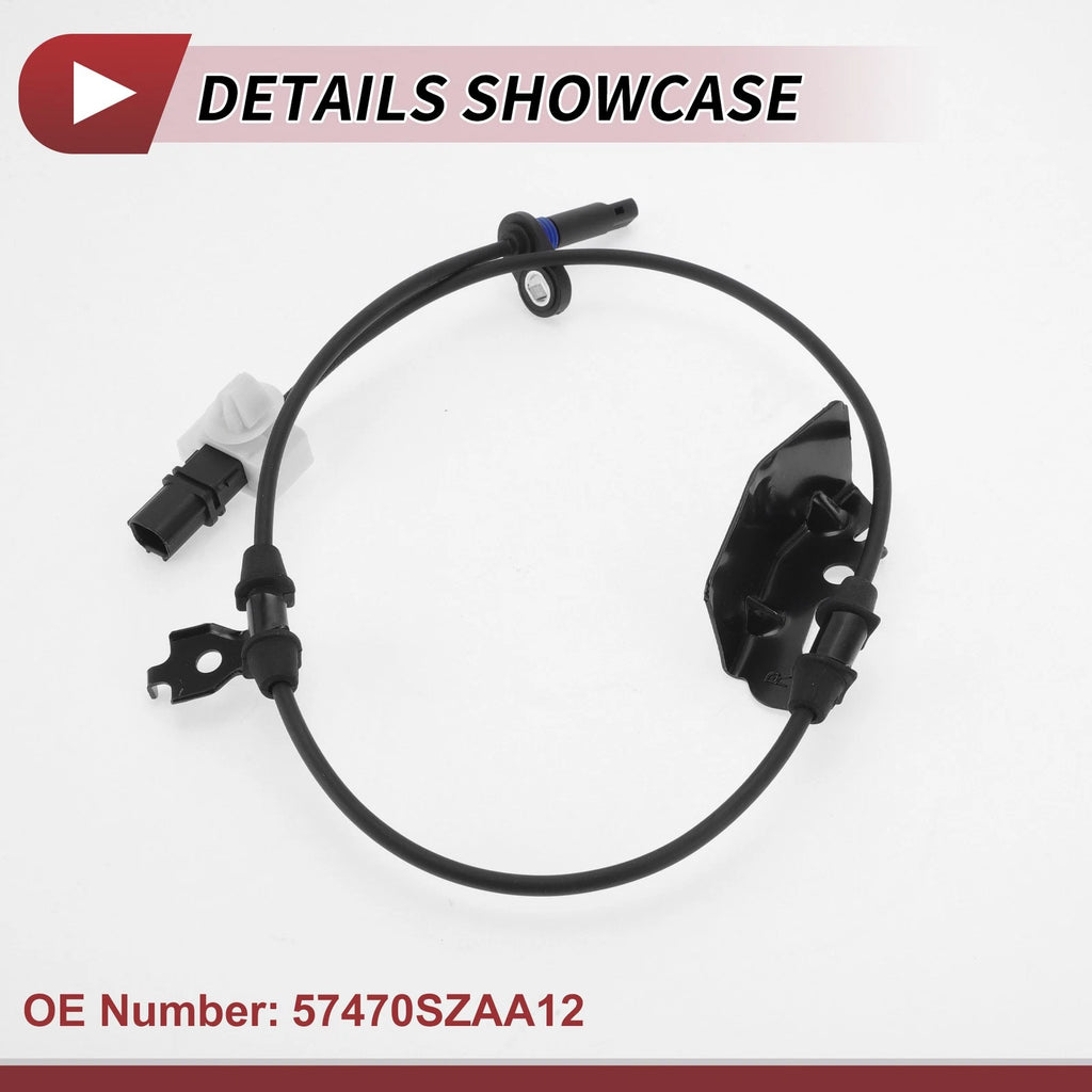 ABS Wheel Speed Sensor No. 57470SZAA12 for Honda Pilot (2003–2008) Rear Right
