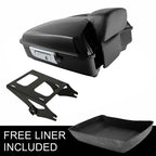 Chopped Trunk Backrest Mount Rack for Harley Touring Road King (2014–2026)