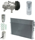 A/C Compressor Kit with Condenser Replacement for Dodge Durango 4.7L (2009)