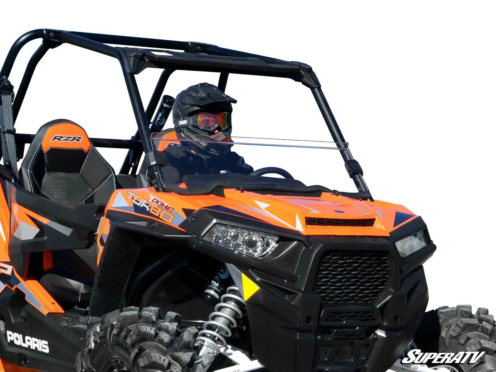 Half Windshield for Polaris RZR XP 1000 (2014–2018) - Clear Standard