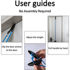 Shoulder Pulley Pull Rope Set for Physical Therapy Exercise - Blue